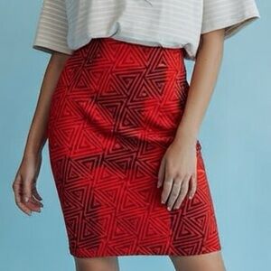 LulaRoe Cassie Pencil Skirt Stretchy High Wide Waist Band XXXL 24-26